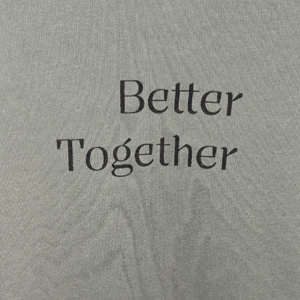Men's Olive Graphic Tee - Better Together Skymint Cannabis LOT I - Picture 3 of 7